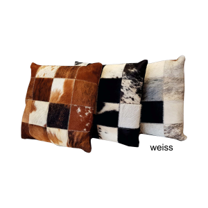 Dekokissen Kuhfell patchwork 2485